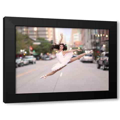 Untitled Black Modern Wood Framed Art Print by Andelman, Katie