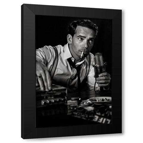 ....Good Night And Good Luck... Black Modern Wood Framed Art Print with Double Matting by Peter Muller Photography