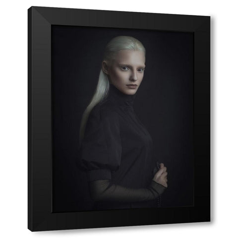 Untitled Black Modern Wood Framed Art Print by Shevchenko, Yuri