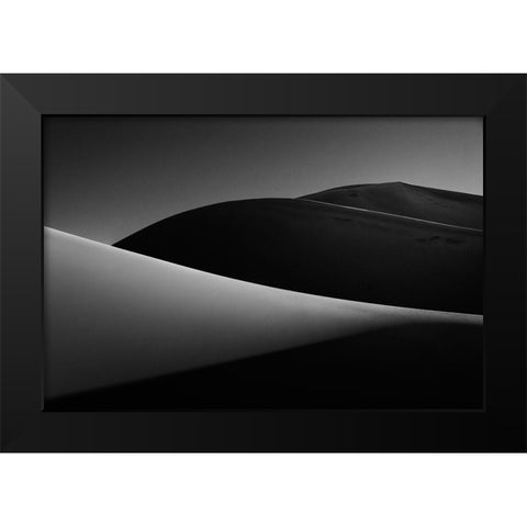 Dune Iii. Black Modern Wood Framed Art Print by Kravanja, Jure