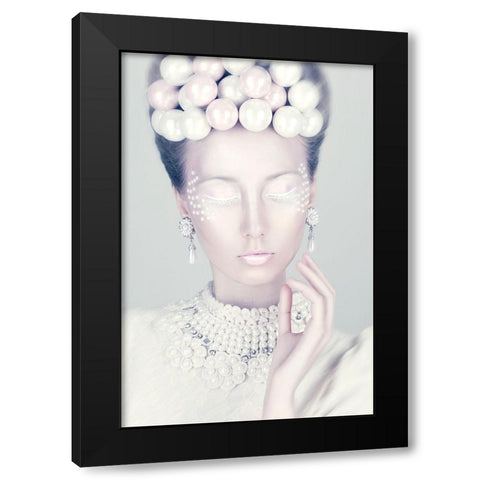 Christmas Ornament! Black Modern Wood Framed Art Print with Double Matting by marinastudio