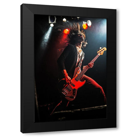 Livephotography Black Modern Wood Framed Art Print by Nakamatsu, Kenji