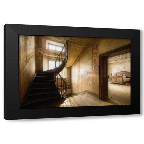Untitled Black Modern Wood Framed Art Print with Double Matting by Boomsma, Paul