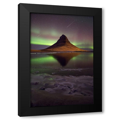 Portrait Of The Geminids Black Modern Wood Framed Art Print by Eaglesfield, Philip