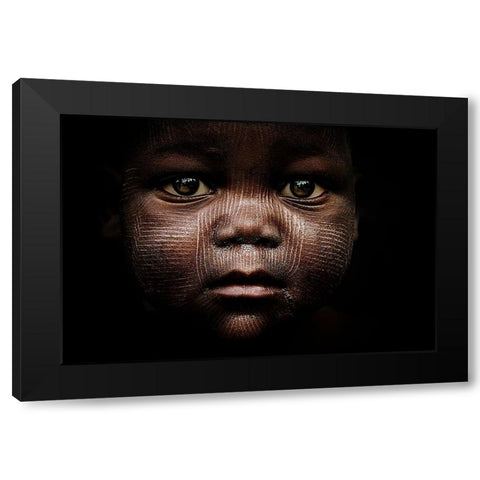 I Belong ! Black Modern Wood Framed Art Print with Double Matting by Pandolfini, Sergio