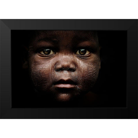 I Belong ! Black Modern Wood Framed Art Print by Pandolfini, Sergio