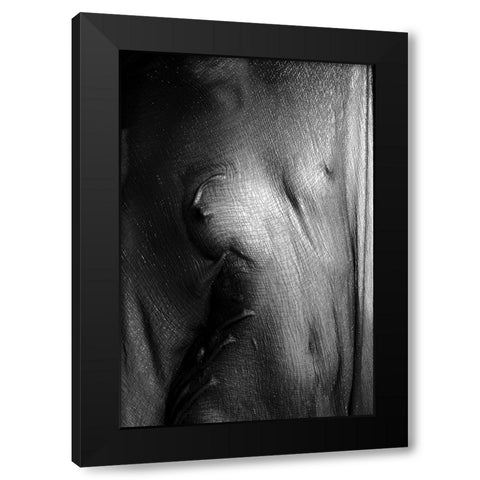 Phantom Pain Black Modern Wood Framed Art Print with Double Matting by Bousca, Bogdan