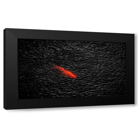 Untitled Black Modern Wood Framed Art Print by Pour Khoshamouz, Saman