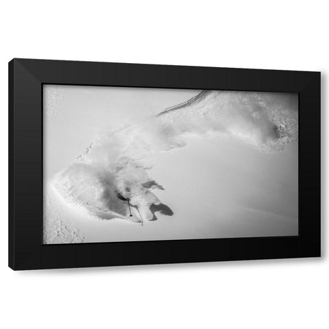 Powradise Black Modern Wood Framed Art Print with Double Matting by Trevillot, Benjamin