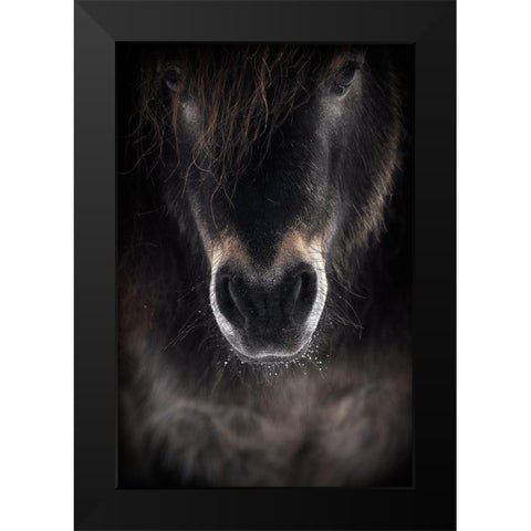 Ulysses Black Modern Wood Framed Art Print by Ri, P