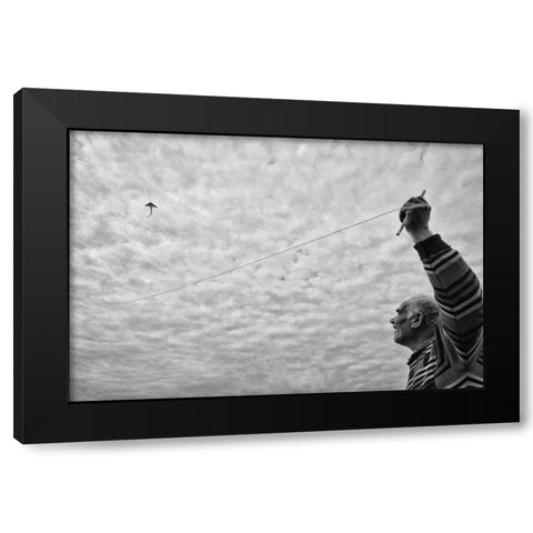 Freedom Black Modern Wood Framed Art Print with Double Matting by Ihyabozkurt