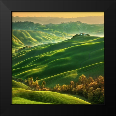 Mucigliani... Black Modern Wood Framed Art Print by Browko, Krzysztof