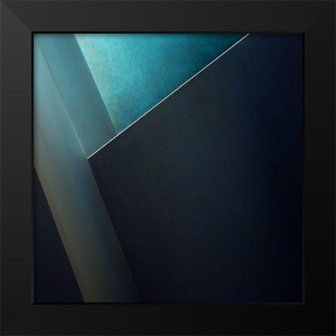 Plane Black Modern Wood Framed Art Print by Claes, Gilbert