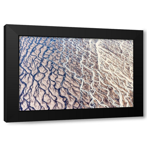 Black And White Black Modern Wood Framed Art Print with Double Matting by Gil Raga, Joan
