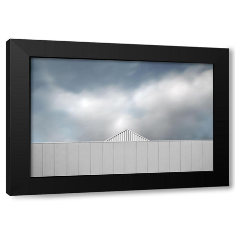 Mini Dome Black Modern Wood Framed Art Print by Claes, Gilbert