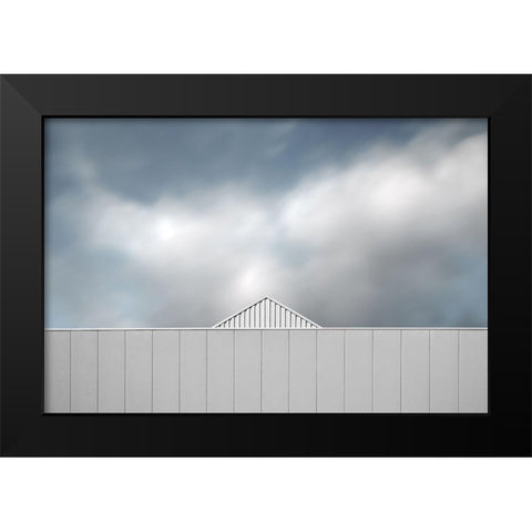 Mini Dome Black Modern Wood Framed Art Print by Claes, Gilbert