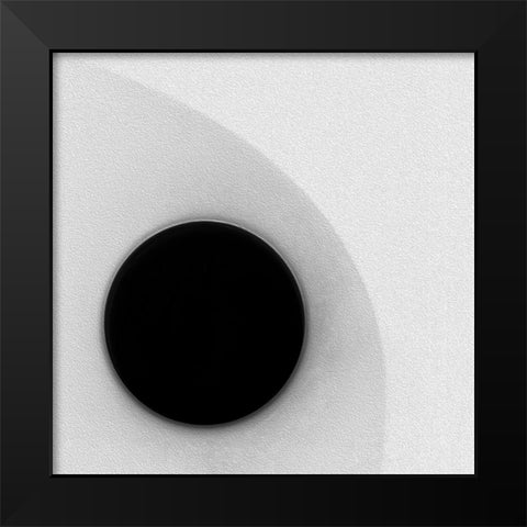 Imageless Mirror Black Modern Wood Framed Art Print by Claes, Gilbert