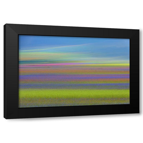 Untitled Black Modern Wood Framed Art Print with Double Matting by Marchegiani, Roberto