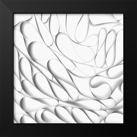 Qsq Black Modern Wood Framed Art Print by Cincibus, Zbynek