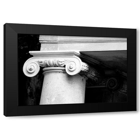 Architectural Detail, Blenheim Palace Black Modern Wood Framed Art Print by Blue, Cyril