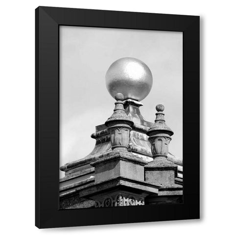 Architectural Detail, Blenheim Palace Black Modern Wood Framed Art Print with Double Matting by Blue, Cyril