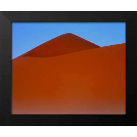 Sand Dune, Sahara Black Modern Wood Framed Art Print by Blue, Cyril