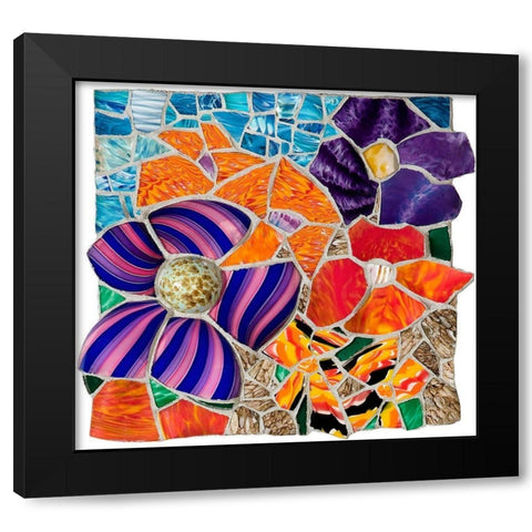 Nature Study VII Black Modern Wood Framed Art Print by Mandell, Jonathan