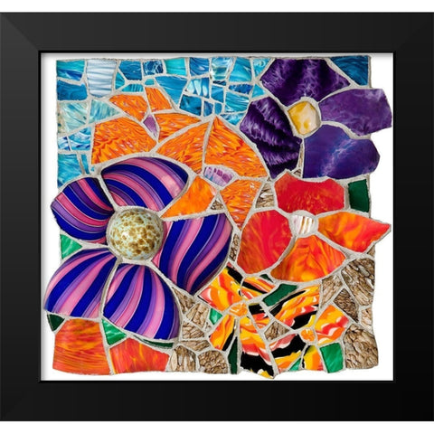 Nature Study VII Black Modern Wood Framed Art Print by Mandell, Jonathan