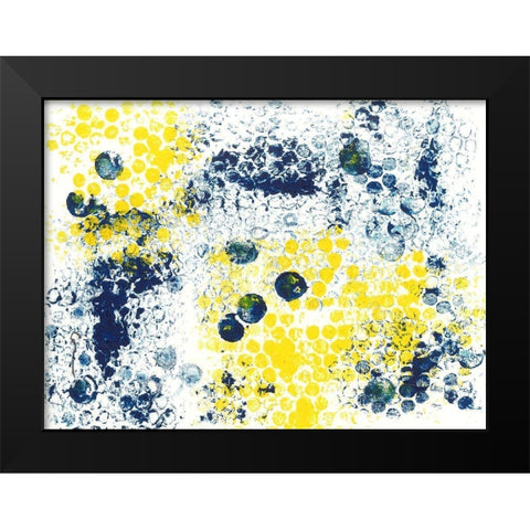 You Are Here I Black Modern Wood Framed Art Print by Carroccio, Lisa