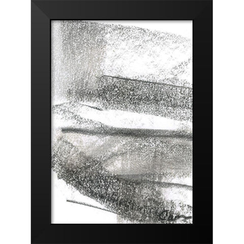 Building Bridges I Black Modern Wood Framed Art Print by Carroccio, Lisa