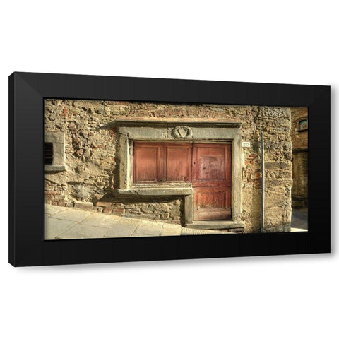Tuscan Doorway Black Modern Wood Framed Art Print by Dottorini, Lorenzo