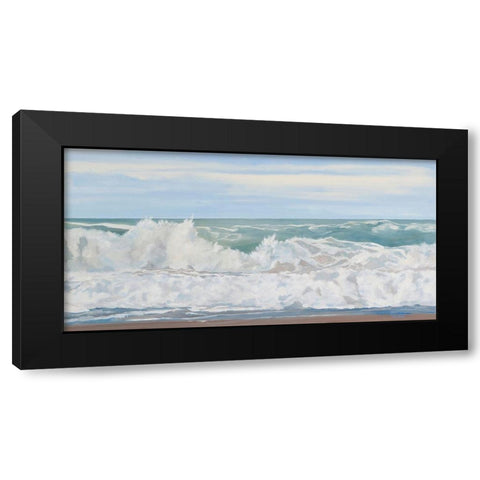 Wild Ocean Black Modern Wood Framed Art Print with Double Matting by Casey, Anderson