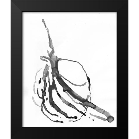 Strange Fruit I Black Modern Wood Framed Art Print by Carroccio, Lisa