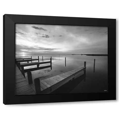 Lead the Way Black Modern Wood Framed Art Print with Double Matting by Turek, Eve