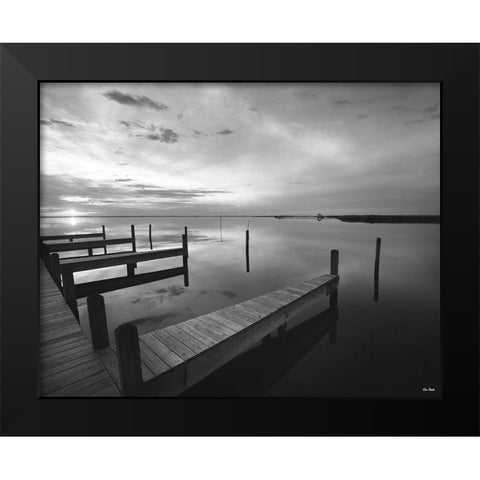 Lead the Way Black Modern Wood Framed Art Print by Turek, Eve