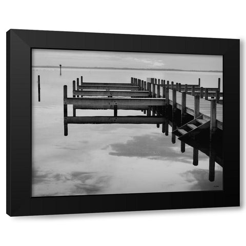 Stairway to Heaven Black Modern Wood Framed Art Print with Double Matting by Turek, Eve