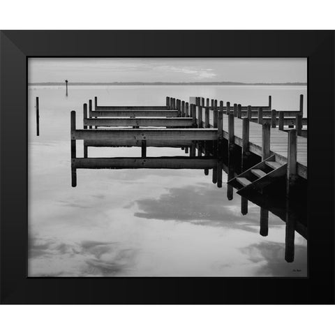 Stairway to Heaven Black Modern Wood Framed Art Print by Turek, Eve
