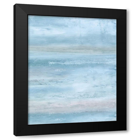 Blue Clouds Il. Black Modern Wood Framed Art Print with Double Matting by Tice, C.