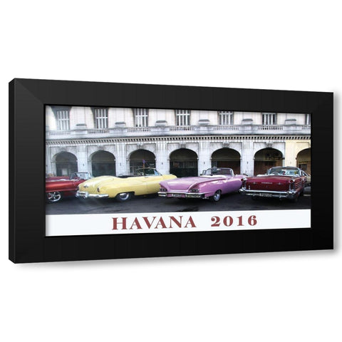 Havana I, 2016 Black Modern Wood Framed Art Print by Lowenkron, Kristin