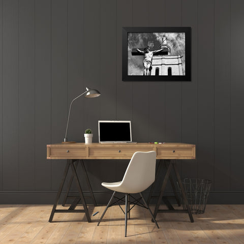 Cathedrale Notre-Dame des Doms dAvignon, France Black Modern Wood Framed Art Print by Pearlman, Steve