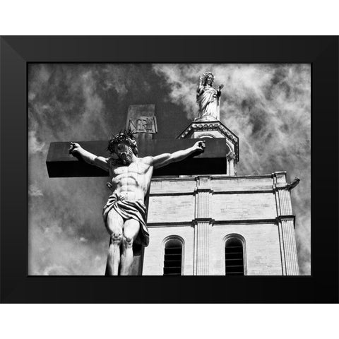 Cathedrale Notre-Dame des Doms dAvignon, France Black Modern Wood Framed Art Print by Pearlman, Steve