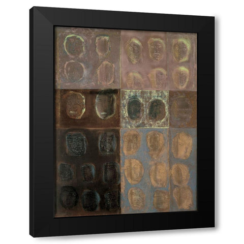 Thinmprints Black Modern Wood Framed Art Print with Double Matting by Unknown