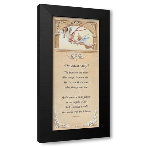 nt Angel Black Modern Wood Framed Art Print by Unknown