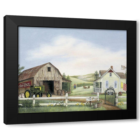 Fresh Corn Black Modern Wood Framed Art Print with Double Matting by Unknown