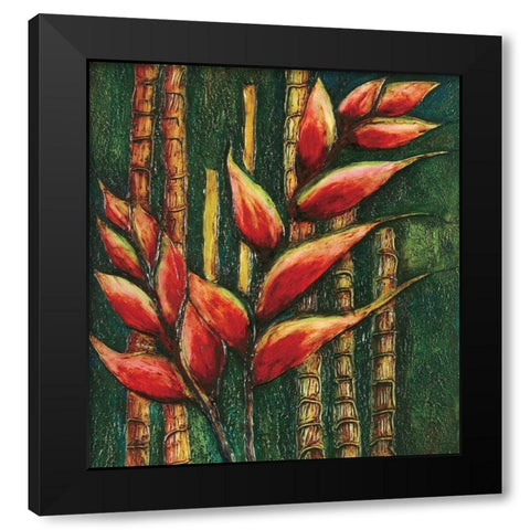 Passion Fruit I Black Modern Wood Framed Art Print with Double Matting by Unknown