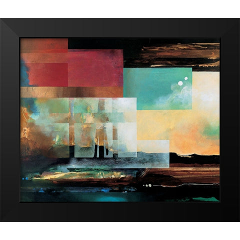 Grand Canyon Abstract I Black Modern Wood Framed Art Print by Unknown