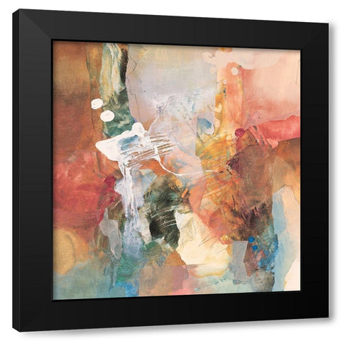 Cloud Abstract II Black Modern Wood Framed Art Print by Unknown