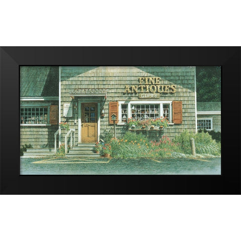 Fine Antiques Black Modern Wood Framed Art Print by Unknown