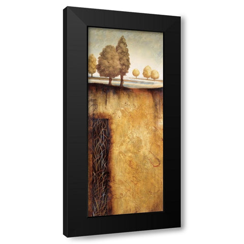 Golden Roots Panem II Black Modern Wood Framed Art Print with Double Matting by Unknown