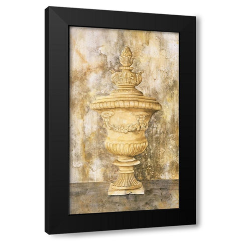 Greek Vase II Black Modern Wood Framed Art Print by Unknown